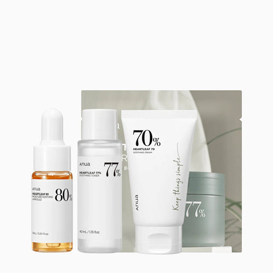 Anua Heartleaf Soothing Trial Kit (4 items)